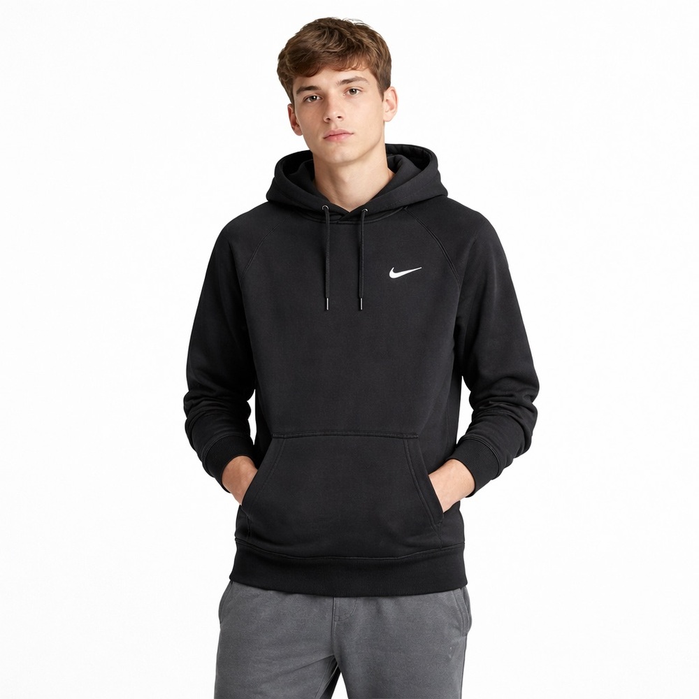 Nike Black Fleece Dri-FIT Hoodie NWT | Youth M | Women’s XS–S Unisex
